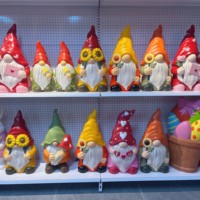 Valentijnsdag Hart Gnome met roze roos liefdesbrief Binnen/Buiten Romantische Decoratie Private Label Producent Groothandel Cadeauleverancier