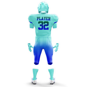New Style Short American Football Uniform Tackle Twill Embroidered Polyester Spandex Summer Sublimated Jerseys <b>Padded</b> <b>Pants</b> - Product Image 2