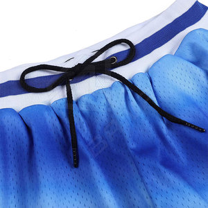 Novedades Pantalones cortos de baloncesto con logotipo personalizado Pantalones cortos de entrenamiento de secado rápido Pantalones cortos para correr Estilo informal transpirable Decoración lavada - Product Image 4