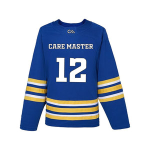Uniforme de Hockey sobre Hielo Sublimado 2025, Último Diseño, Tallas Grandes, Bordado Personalizado, Transpirable, 100% Poliéster, para Entrenamiento - Product Image 1
