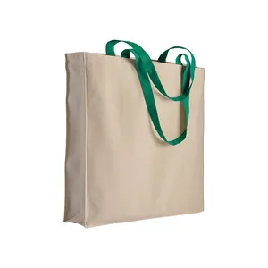 Borse Tote Personalizzate in Cotone Naturale con Soffietto, Gadget Promozionali Personalizzabili - Product Image 4