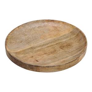 Plateau de service en bois vintage pour les garden parties extérieures et la présentation de table à manger d'intérieur avec un design traditionnel authentique - Product Image 1