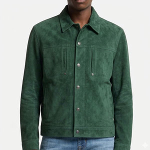Chaqueta Trucker de Moda Urbana para Hombre, Estilo Clásico, Color Personalizado, Ropa Exterior para Uso Diario - Product Image 1
