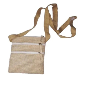 Sacs-cadeaux d'épicerie en jute de haute qualité Doublure en coton à boucle souple Motif personnalisable de taille moyenne écologique multicolore - Product Image 4