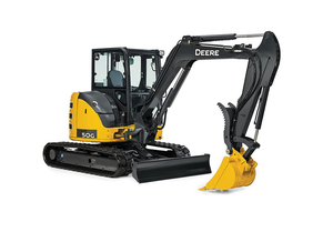 Mini excavadora duradera de 50G con motor diésel confiable, maquinaria de construcción compacta, disponible ahora en stock. - Product Image 3