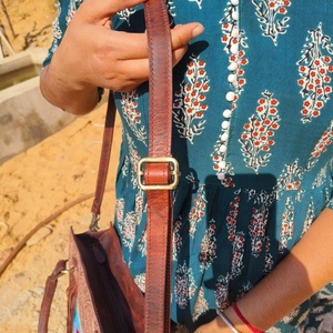 Bolsos de mano de cuero azteca con herramientas hechas a mano reales LW, bolso de compras elegante para mujer, accesorios perfectos de estilo Vintage, bolsos de cuero - Product Image 6