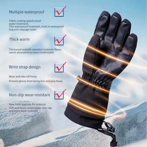 ถุงมือให้ความอบอุ่นในฤดูหนาวกันลมกันน้ำสำหรับถุงมือสกี - Product Image 5