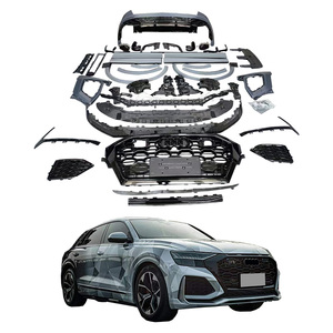 Kit carrosserie Runde Good Fitment pour <span class=keywords><strong>Audi</strong></span> Q8 Facelift RSQ8 2020-2022, pare-chocs avant PP, calandre, pare-chocs arrière, pare-chocs de voiture, mise à niveau Q8 RSQ8 - Product Image 1