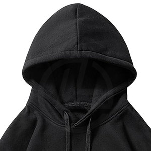 Pulls personnalisés Sweats à capuche surdimensionnés pour hommes Qualité supérieure Nouveau design Sweats à capuche surdimensionnés en coton mélangé pour hommes - Product Image 4