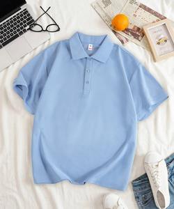 2025 femmes décontracté à manches courtes pour Polo doux Revers nouveaux hauts à col avec des basiques d'été confortables à la mode - Product Image 6