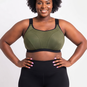 Sujetador deportivo OEM superventas para mujer de talla grande, con espalda cruzada, soporte medio, suave, para yoga y entrenamiento, top para gimnasio y fitness 2026 - Product Image 1