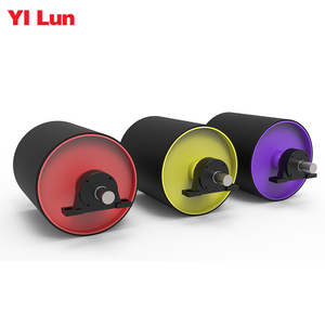 Polea transportadora de accionamiento de rodillos cubierta de goma de 1200 mm de diámetro YiLun para minería - Product Image 6
