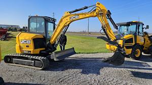 2024 JCB 50Z 1 Excavadora sobre orugas con motor Laidong Eaton Cilindro hidráulico PLC y caja de cambios Motor de alta eficiencia - Product Image 3