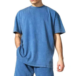 Respirant été hommes chemise vêtements de sport à manches courtes T-Shirt et Shorts 100% coton décontracté deux pièces ensemble hommes T-Shirt 2025 - Product Image 1