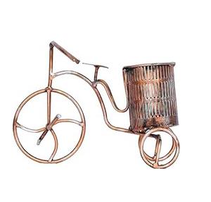 Porte-crayon en fer métallique de grande taille de forme personnalisée de qualité supérieure avec Sculpture d'horloge Organisateur de vaisselle de conception attrayante. - Product Image 2