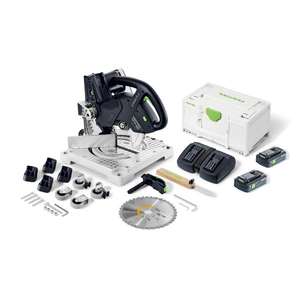 Sierra de Corte Inalámbrica Festool SYMC 70 4,0 EBI-Plus, Sierras Eléctricas de 18 V con 2 Baterías y Cargador - Product Image 1