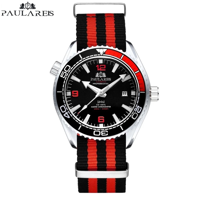 Paulareis Automatic Watches Antique Luxury Brand Sports New Watch Men Mechanical Wristwatches Clock Orologio Uomo