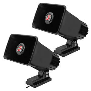 Paire de haut-parleurs à cornet PA 200W 6 pouces 5 cœurs 8 ohms toutes saisons intérieur/extérieur 500Hz-5kHz ABS - Product Image 1