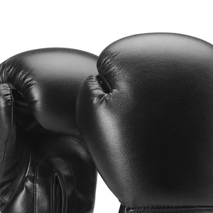 Guantes de boxeo de cuero sintético para hombre, guantes suaves transpirables duraderos para mano izquierda y derecha, guantes que absorben la humedad - Product Image 6