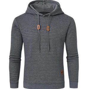Sudadera con Capucha Casual de Invierno para Hombre, Manga Larga, Alta Calidad, Estilo Urbano Deportivo con Diseño Dobby, Tela de 330g, Colores Personalizables - Product Image 1