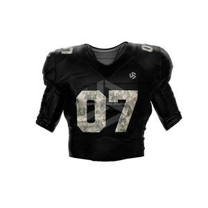 Custom Front American Football Uniform <b>Kit</b> Quick Dry Breathable Anti-Bacterial Anti-UV Jersey Pants for Sports Clubs <b>School</b> - Product Image 5