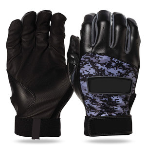 Vente chaude de gants de frappe de baseball et de softball en cuir de haute qualité durables et souples pour le prix des adultes - Product Image 1