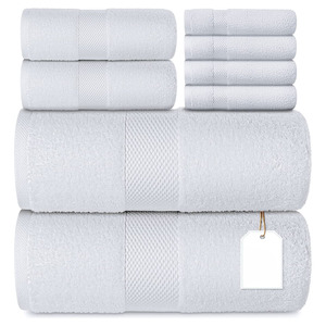 Ensembles de Serviettes de Bain Top Qualité Supérieure 100% Coton de Luxe pour Hôtels Cinq Étoiles, Couleur Marron, pour Unisexe - Product Image 4