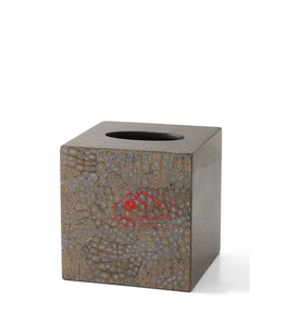 Boîte à mouchoirs vintage antique en métal, décoration de table en gros, boîte à mouchoirs fantaisie, prix de gros - Product Image 1