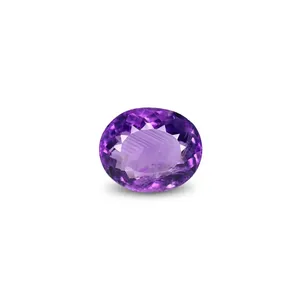 Piedra Preciosa de Ametrino Natural - 7.56 Quilates, Forma de Pera Facetada, 8mm de Altura, Certificado GIA, Material Sintético - Product Image 1