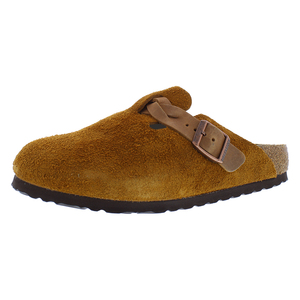 Zapatos Birkenstock Boston Trenzados Estrechos Unisex Color: Visón 100% Auténticos - Product Image 1