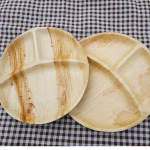 Plato desechable de hoja de palma de areca vietnamita, vajilla compostable para el almuerzo, acampar al aire libre, Loto Azul Ms Amelia + 84855014447 - Product Image 5