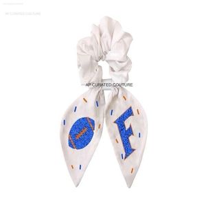 Diadema con cuentas hecha a mano, accesorio deportivo para niñas y mujeres para el día del juego - Product Image 5