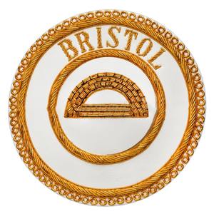 Maçonnique Artisanat Provincial Stewards Robe Tablier Badge Personnalisé Haute Qualité Feutre Brodé Badges Vêtements Décoration Personnalisé - Product Image 1