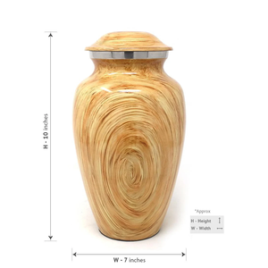 Urne funéraire moderne en cendres pour adultes, bébés, personnalisée, faite à la main, urne funéraire commémorative pour cendres - Product Image 3