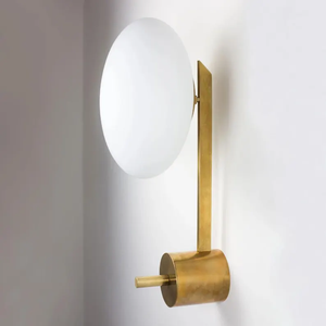 Modern Nordic Glass <b>Wall</b> Lamp | Black Iron LED <b>Wall</b> <b>Sconce</b> Light with High CRI 95 | Bedroom Living Room Hotel Corridor Indoor - Product Image 6