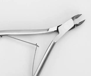 ANAAIF-Cortaúñas de acero 4CR con doble resorte, alicates de corte para cutículas de hoja de 3mm y 5mm personalizados - Product Image 5