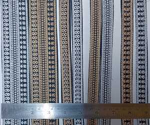 Cordones florales bordados negros de poliéster 100% hechos a medida Reventa de Ribbon and Time Supply Stores - Product Image 2