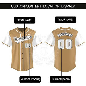 Nueva Camiseta de Béisbol Transpirable 100% Poliéster a Precio Razonable, la Mejor Calidad Hecha en Pakistán para Venta en Línea - Product Image 4