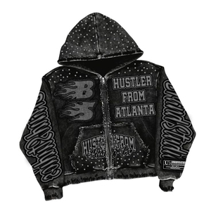 Personnalisez des sweats à capuche avec effet délavé à l'acide, impression DTG de haute qualité, tout personnalisable selon vos besoins, capuche effet vieilli, grande pierre précieuse - Product Image 5