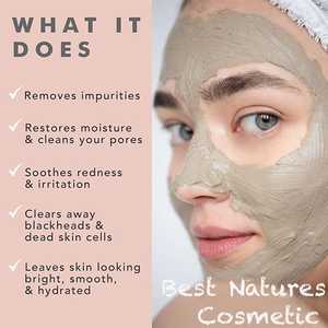 Arcilla, Fuller's Earthth Multani Mitti Fullers Earth Powder, Grado: Cosméticos - Product Image 3