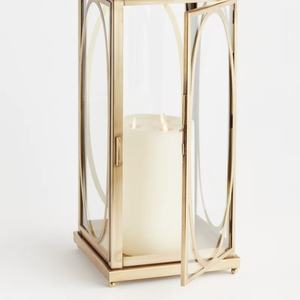 Antique Brass Metal <b>Candle</b> Pillar <b>Holder</b> Handmade Metal Lanterns Home Decorations Different Sizes <b>Floor</b> Lanterns - Product Image 5