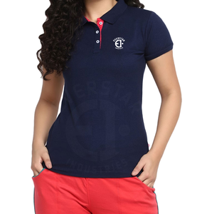 Polo de algodón personalizado para mujer, camiseta de moda y cómoda del fabricante pakistaní - Product Image 1