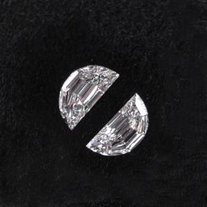 Par de Diamantes Cultivados en Laboratorio con Corte Luna Antigua, Tendencia Principal, con Certificado IGI, Forma de Fantasía, Diamantes Sueltos para Fabricación de Pendientes a Bajo Precio - Product Image 5