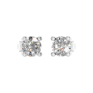 14K Or Massif IGI Certifié Lab Grown Diamond Brilliant Cut Classic Solitaire Boucles D'oreilles Fine Women Wedding Manufacturer - Product Image 3
