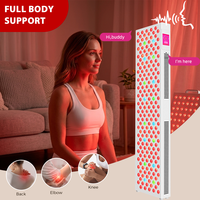 Panneau de luminothérapie LED modulaire 5W à double puce, 9 longueurs d'onde, contrôlé par la voix, pour thérapie ciblée des muscles de la salle de sport, lumière rouge, modèle 2026 amélioré