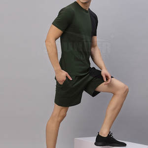 High Quality Men's <b>Twin</b> <b>Set</b> Fitness Wear Fashionable Winter 2-Piece <b>Set</b> with Low MOQ Solid pattern men <b>twin</b> <b>set</b> - Product Image 5