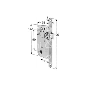 ล็อคสิทธิบัตรสำหรับห้องน้ำรอบขอบ - Product Image 1
