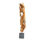 Soporte de Madera Vintage Indio, Tallado a Mano, Decoración Arquitectónica de Pared, Estilo Rústico Antiguo para Interiores del Hogar, Combinación Variada, 1 Unidad - Product Image 6