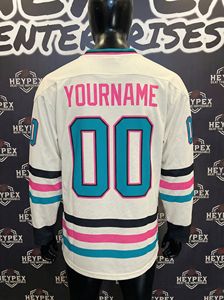 Servicio OEM, Uniformes de Hockey sobre Hielo Personalizados, Camisetas de Equipo, Secado Rápido, Antibacterianas, Impresión por Transferencia de Calor, Conjuntos 100% Poliéster para - Product Image 6