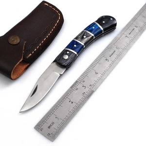 Nuevo diseño al aire libre Camping caza cuchillo de bolsillo plegable supervivencia cuchillo plegable con mango de diferentes colores - Product Image 2